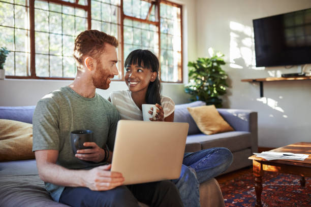 istock Let's just stream something online and stay in 1172498536