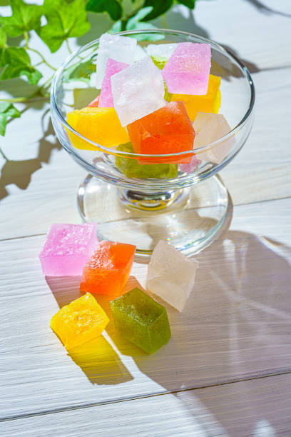 istock 'KOHAKUTO' is Japanese wagashi sweets 1172499119