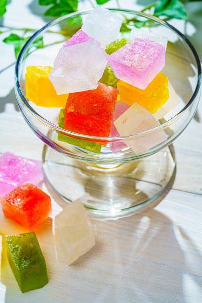 istock 'KOHAKUTO' is Japanese wagashi sweets 1172499309