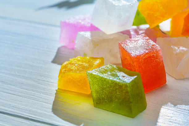 istock 'KOHAKUTO' is Japanese wagashi sweets 1172499407