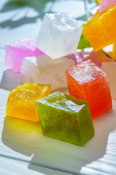 istock 'KOHAKUTO' is Japanese wagashi sweets 1172499439