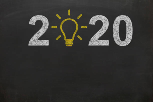 istock New year 2020 idea concept blackboard background 1172500979