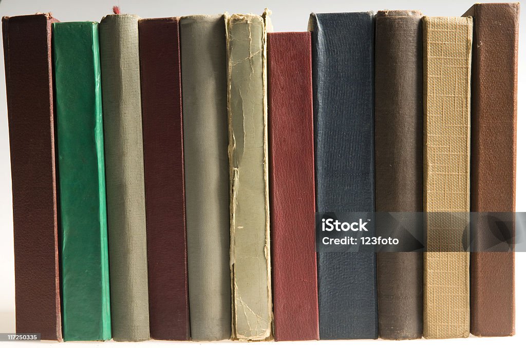 Livros antigos - Foto de stock de Acabado royalty-free
