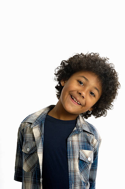 istock happy young boy with an inquisitive look 117250534