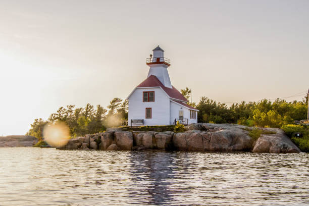 istock Lighthouse at Snug Harbour, Georgian Bay 1172506324