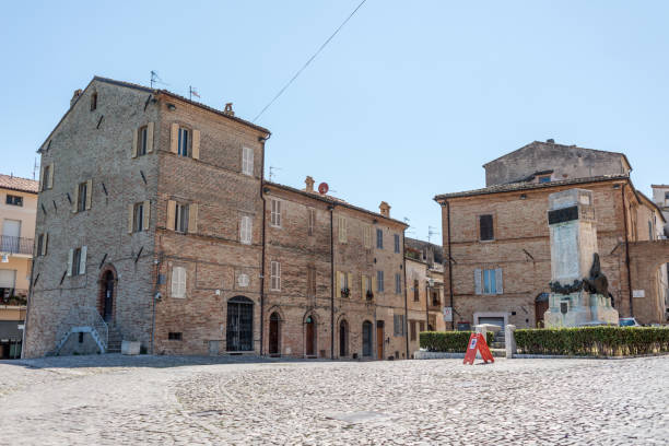 istock Architecture of Italy, Marche: Square in Offida 1172506769