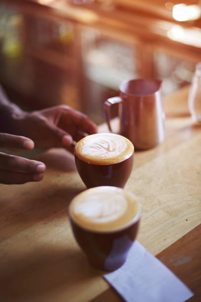 istock Perfect Coffee Cappuccinos 1172508719