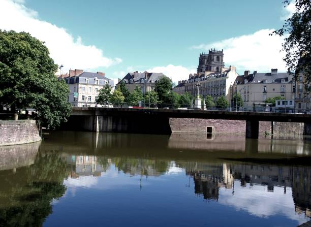 istock Rennes Cathedral reflecting in the water 1172510839