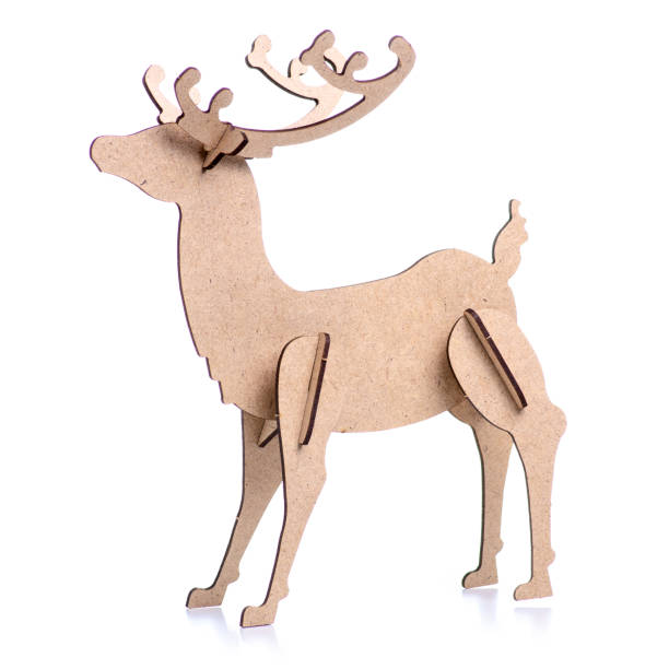 istock Wooden christmas deer 1172514700