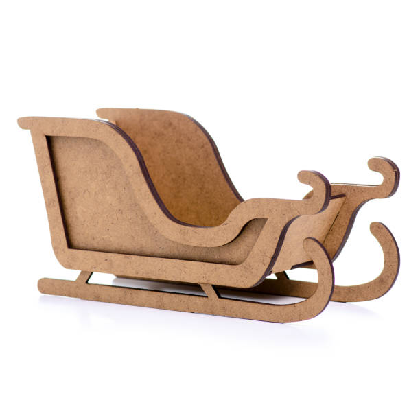 istock Christmas wooden sleigh 1172514815