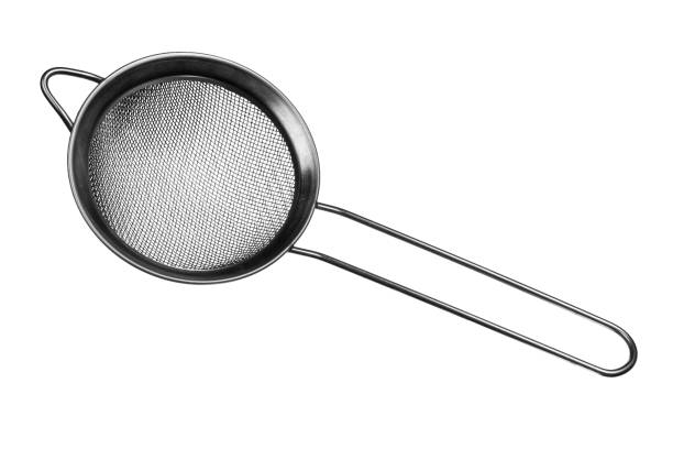 istock Metal sieve isolated on white background 1172514991