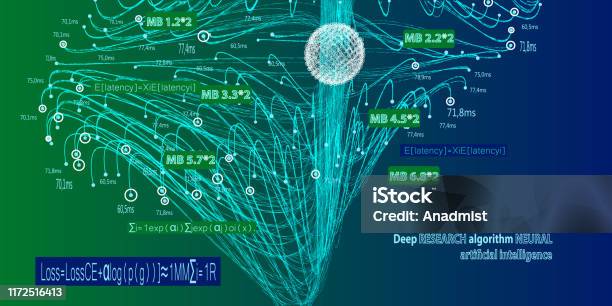 Abstract Algorithms Big Data Vector Presentationsdeep Research ...