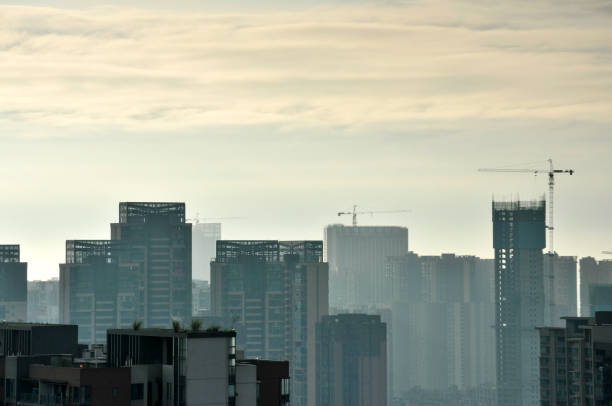 istock City skyline in sunrise,Chengdu,China 1172523640