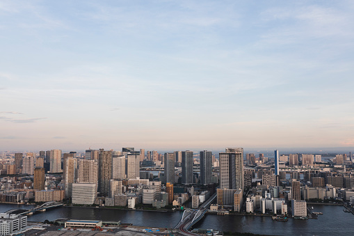 urban landscape in Tokyo.