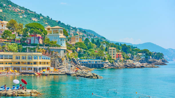 istock Ligurian seashore in Bogliasco near Genoa 1172534900