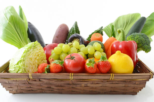 istock Fresh fruits and vegetables 1172553816