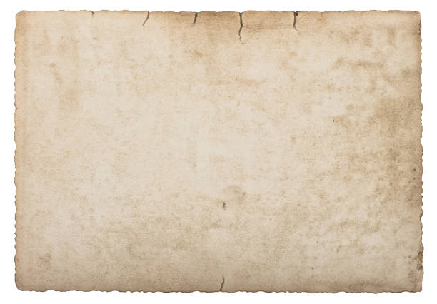istock Used paper texture Old cardboard stains isolated 1172558226