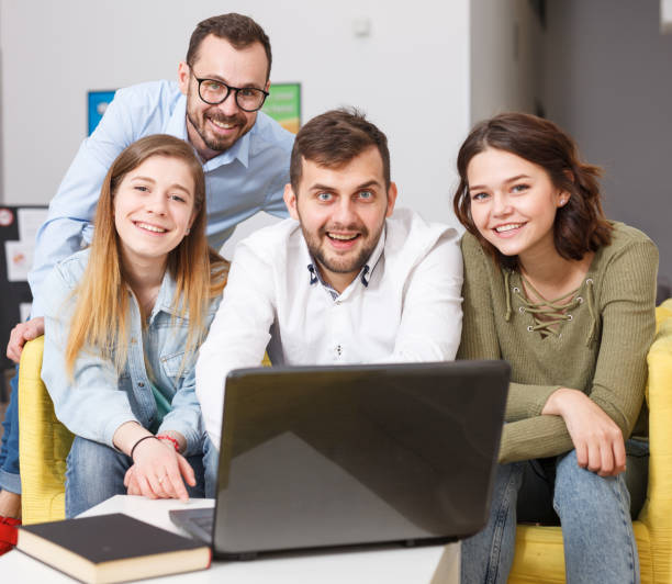 istock Young people with laptop 1172560541