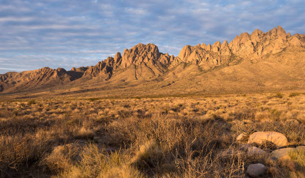 Organ Mountains Desert Peaks National Monument, New Mexico. stock photo