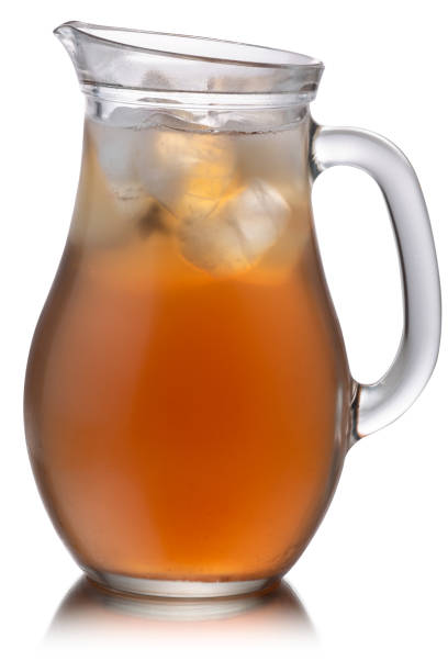 istock Iced kombucha tea mushroom jug, paths 1172571613