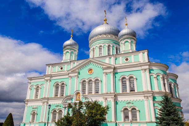 istock Trinity cathedral of Holy Trinity-Saint Seraphim-Diveyevo Monastery in Diveyevo, Russia 1172574388