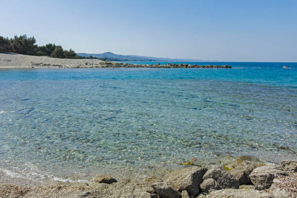 istock Lagoon Beach at Kassandra Peninsula, Chalkidiki, Central Macedonia, Greece 1172575626