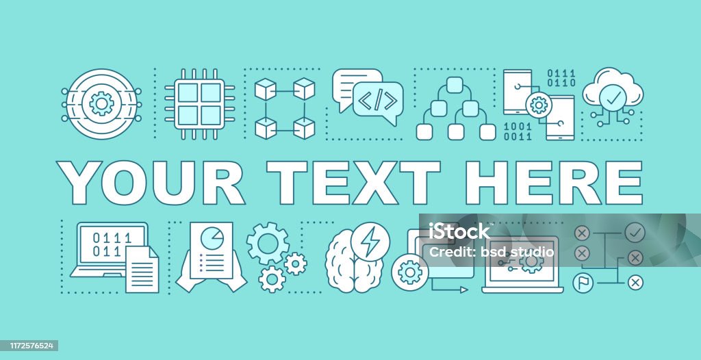 Algorithm Word Image Algorithms Word Concepts Banner Stock Illustration - Download Image Now ...