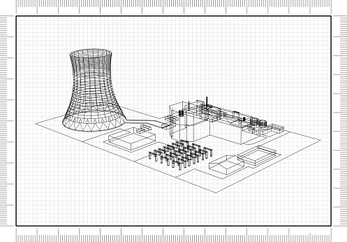 nuclear power plant - Blueprint