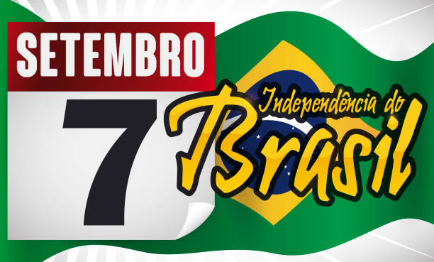 istock Calendar and Flag to Celebrate Brazil Independence Day 1172583540
