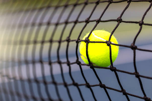 istock Tennis Ball Net 1172601273