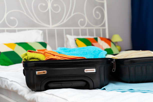 istock Travel, suitcase, apartment 1172619849