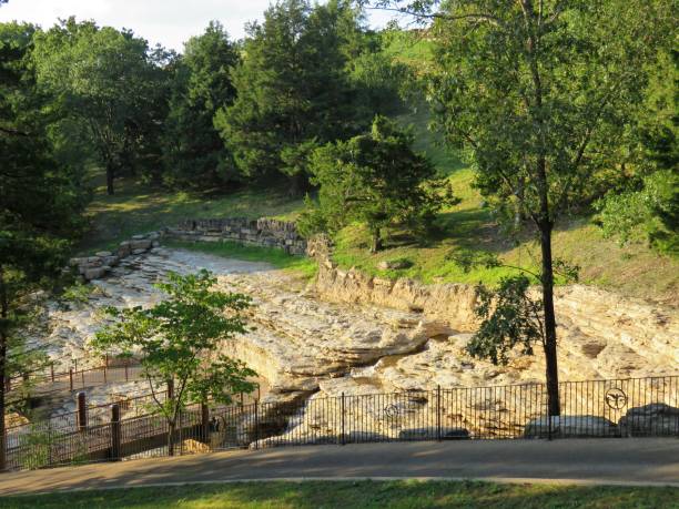 istock rock formations in Ozarks, Branson, Missouri 1172623730