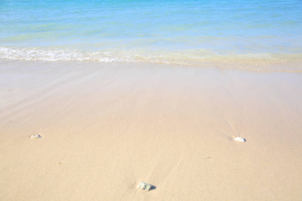 istock sand wave bech water sea ocean blue sky 1172627228