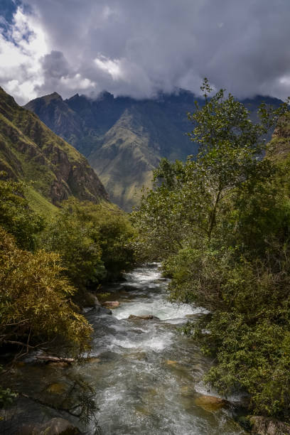istock Urubamba River running through the Inca trail 1172627323