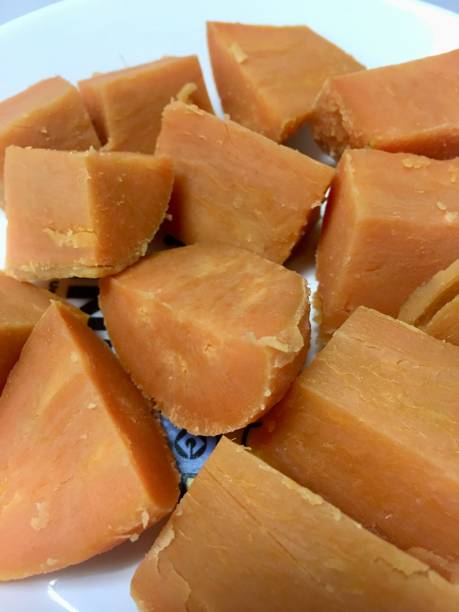 Orange boiled potatoes for health