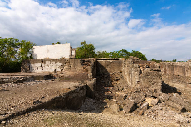 istock Ruins of old factory 1172637031