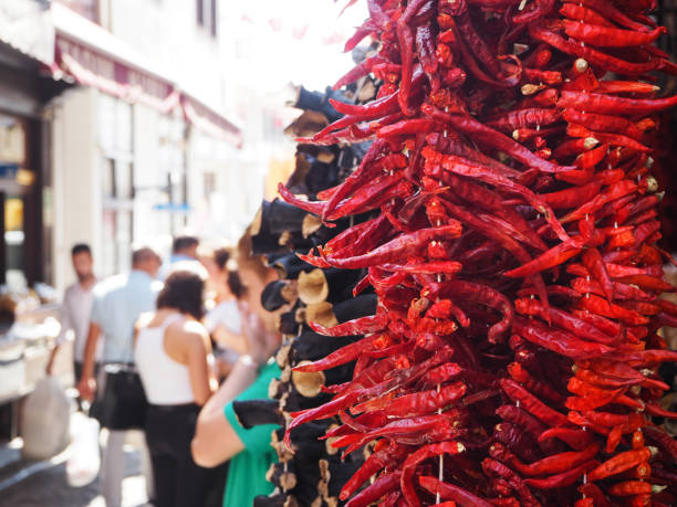 istock Dried colorful peppers for eating in winter 1172639319