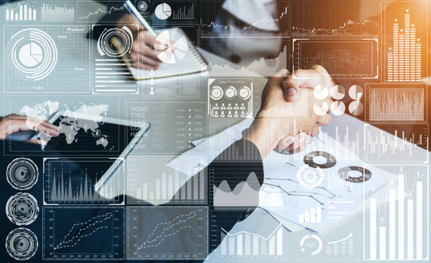 istock Big Data Technology for Business Finance Concept. 1172641593