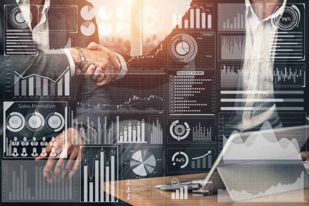 istock Big Data Technology for Business Finance Concept. 1172641638