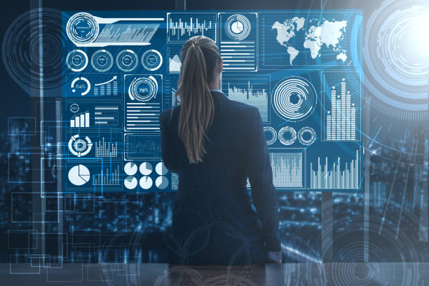 istock Big Data Technology for Business Finance Concept. 1172641722