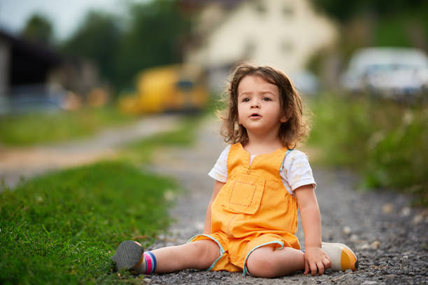 istock Frowning baby girl 1172642861