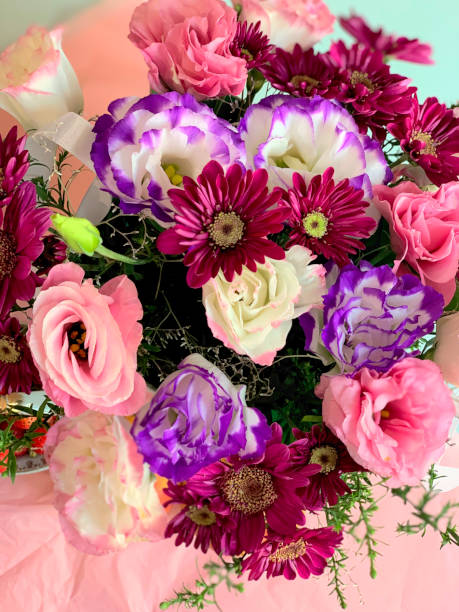 istock A bouquet of flowers on a table. 1172649244