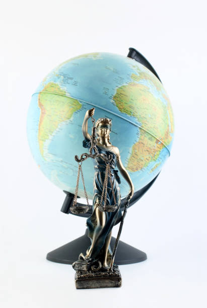 istock Themis in front of the world 1172652013