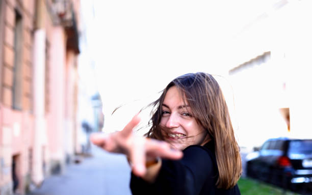 istock Running Girl In City 1172660996