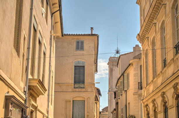 istock Nimes historical landmarks, France 1172671577