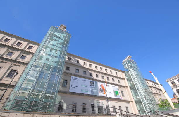 Madrid Spain - May 28, 2019: Reina Sofia national art museum Madrid Spain