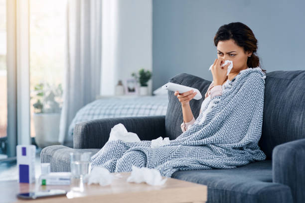istock I can't do anything else but stay in and television 1172677278