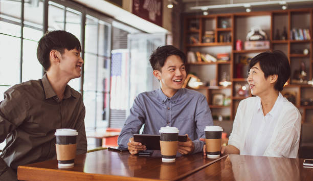 istock Friends at cafe 1172679855