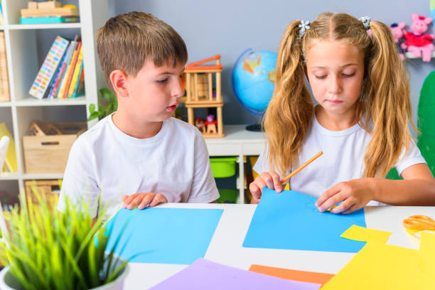 istock Creative kids. Creative Arts and Crafts Classes in After School Activities. 1172681741