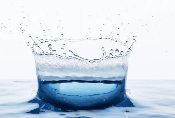 istock Beautiful splash of blue water 1172688523